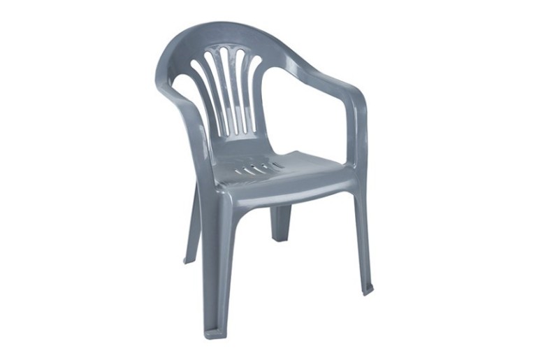 플라스틱의자(회색)
