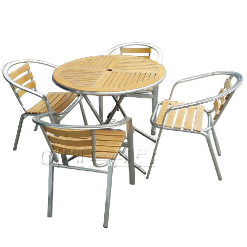 우드메탈테이블세트